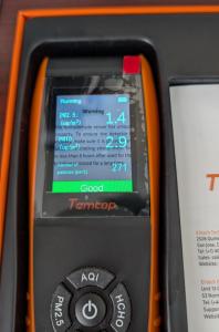 Temtop 8-in-1 Air Quality Monitor LKC-1000S