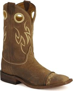 Justin Men's Bent Rail Suede Cowboy Boot - 9 D