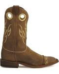 Justin Men's Bent Rail Suede Cowboy Boot - 9 D