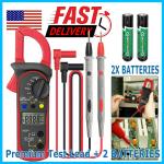 Digital Multimeter Tester AC DC Volt Ohm Amp Clamp Meter Auto Range LCD Handheld