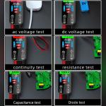 Rechargeable Smart Digital Multimeter AC/DC Tester