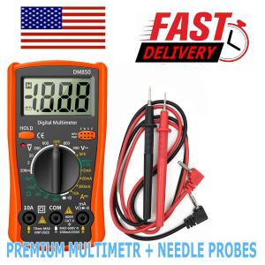 LCD Digital Multimeter AC DC Volt and Ohm Tester