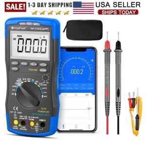 Bluetooth Digital Multimeter with Auto-ranging TRMS