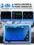 Handheld Digital Oscilloscope with 10MHz Signal Generator