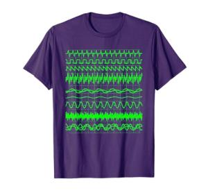 Oscilloscope Wave Display Graphic T-Shirt