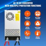 12V 50A Bench Power Supply with Smart Cooling