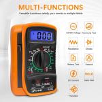 Digital Multimeter: Battery Voltage & Continuity Tester