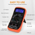 Digital Multimeter: Battery Voltage & Continuity Tester