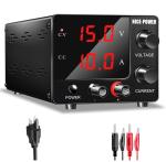30V 10A Variable DC Power Supply for Bench
