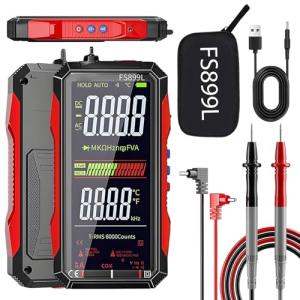 USB Rechargeable Digital Multimeter FS899L 2026 Version