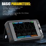 FNIRSI DS215H Dual-Channel Handheld Oscilloscope