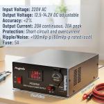 30A 13.8V DC Bench Power Supply for Labs