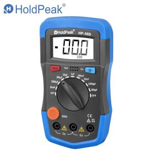 Digital Multimeter for Capacitance Testing 200pF-20mF