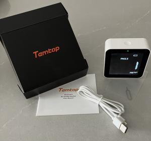Temtop M10 Air Quality Monitor - PM2.5, HCHO, TVOC