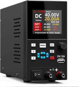 40V 20A Programmable DC Bench Power Supply