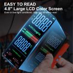 FS899L Color Screen USB C Rechargeable Multimeter