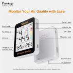 Temtop Indoor Air Quality Monitor with Thermo-Hygrometer