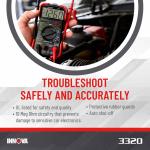 Innova 3320 Digital Multimeter for Testing