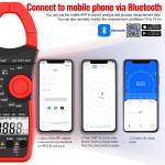 Digital Clamp Meter Multimeter for AC/DC Voltage