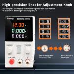 Adjustable DC Power Supply for Lab & Electronics