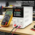 Adjustable DC Power Supply for Lab & Electronics