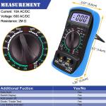 Digital Multimeter with 4 Probes for Testing