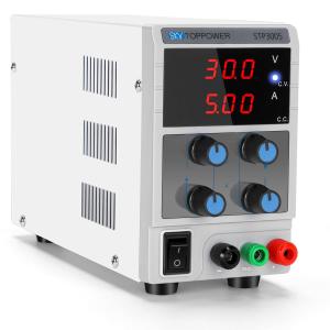 Adjustable DC Power Supply 30V 5A with Display