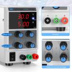 Adjustable DC Power Supply 30V 5A with Display