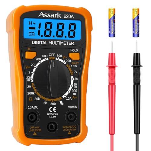 Assark 2000 Counts Digital Multimeter Voltage Tester