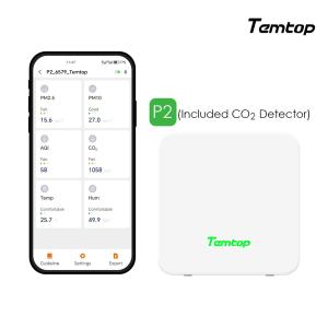 Temtop P2 CO2 Meter for Air Quality Monitoring