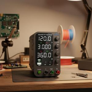 Lightweight 0-120V Switching Bench Power Supply