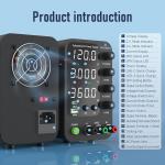 Lightweight 0-120V Switching Bench Power Supply