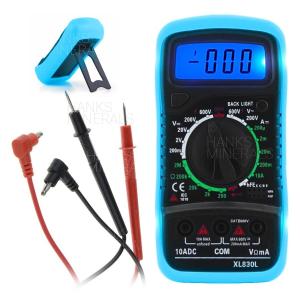 Digital Multimeter XL830L AC DC Volt Tester