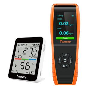 T1 & LKC-1000S+ Indoor Air Quality Monitor Bundle