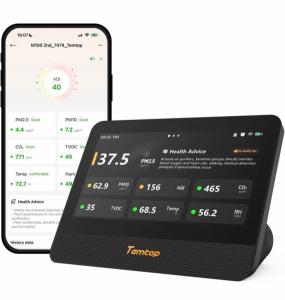 Temtop M100 Air Quality Monitor for Multi-Room
