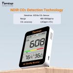 Temtop CO2 Indoor Air Quality Monitor C1+