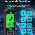 Smart LCD Digital Multimeter with Automatic Ranging