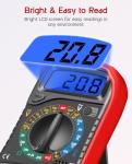 ULTRICS Digital Multimeter with Backlight Display