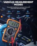 Assark 2000 Counts Digital Multimeter Voltage Tester