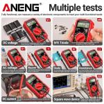 LCD Digital Multimeter for AC/DC Voltage and Current