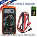 LCD Digital Multimeter for AC/DC Voltage Testing