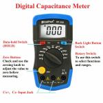 Digital Multimeter for Capacitance Testing 200pF-20mF
