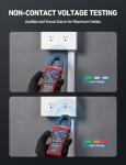 AstroAI Digital Clamp Meter Multimeter with NCV Detection