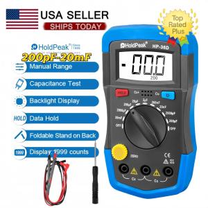 HoldPeak Digital Capacitor Tester and Multimeter