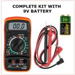 LCD Digital Multimeter for AC/DC Voltage Testing
