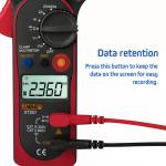 Digital Multimeter Automatic Range LCD Handheld Clamp