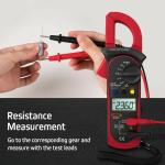 Digital Multimeter Automatic Range LCD Handheld Clamp
