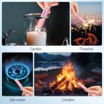 LcFun USB Rechargeable Plasma Arc Candle Lighters 3-Pack