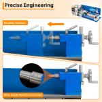 Variable Speed Mini Metal Lathe Machine 2250RPM