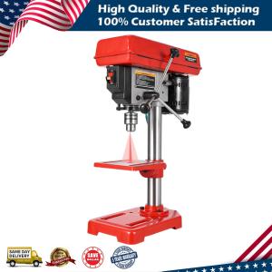 8" Benchtop Drill Press with 5 Speed Settings